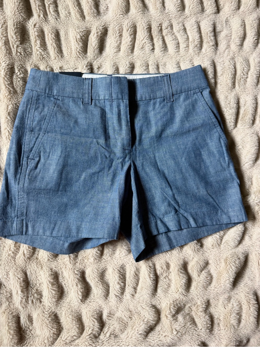 J. Crew Denim-Style Blue Casual Tailored Shorts